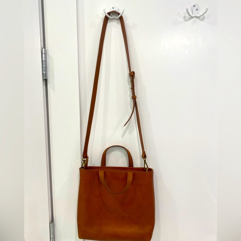 Madewell Zip-top Transport Crossbody with extra strap